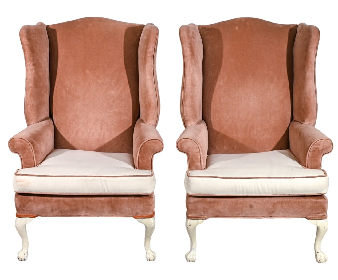 FRENCH PROVINCIAL CARVED VELVET