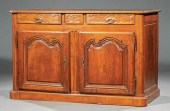FRENCH PROVINCIAL CARVED WALNU