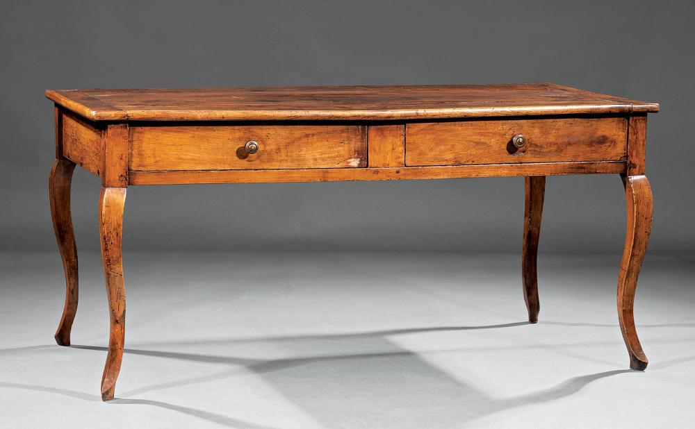 FRENCH PROVINCIAL CARVED WALNUT