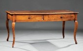 FRENCH PROVINCIAL CARVED WALNU