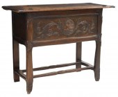 FRENCH PROVINCIAL CARVED WALNU