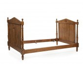 FRENCH PROVINCIAL CARVED WALNU