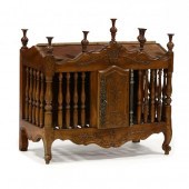 FRENCH PROVINCIAL CARVED WALNU