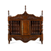 FRENCH PROVINCIAL CARVED WALNU