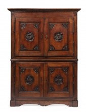 FRENCH PROVINCIAL CARVED WALNU