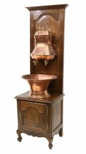 FRENCH PROVINCIAL COPPER LAVAB
