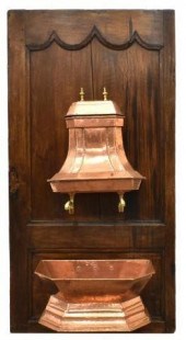 FRENCH PROVINCIAL COPPER LAVAB