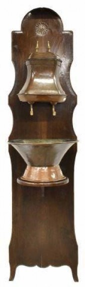 FRENCH PROVINCIAL COPPER LAVAB