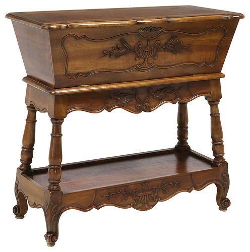 FRENCH PROVINCIAL DOUGH BIN-FORM
