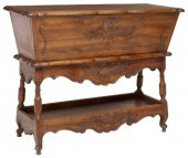 FRENCH PROVINCIAL DOUGH BIN ON