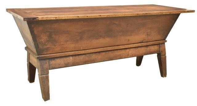 FRENCH PROVINCIAL DOUGH BIN ON