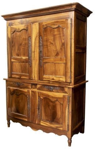 FRENCH PROVINCIAL FIGURED DEUX