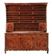 French Provincial fruitwood an