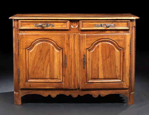 French Provincial Fruitwood Buffet,