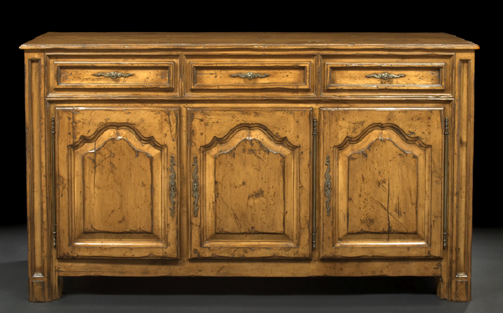 French Provincial Fruitwood Buffet,