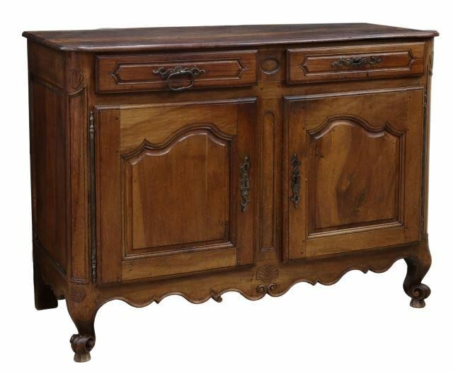 FRENCH PROVINCIAL LOUIS XV WALNUT