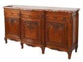 FRENCH PROVINCIAL MARBLE-TOP B