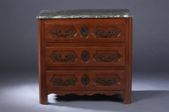 FRENCH PROVINCIAL MARBLE-TOP
