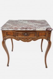 FRENCH PROVINCIAL MARBLE-TOP W