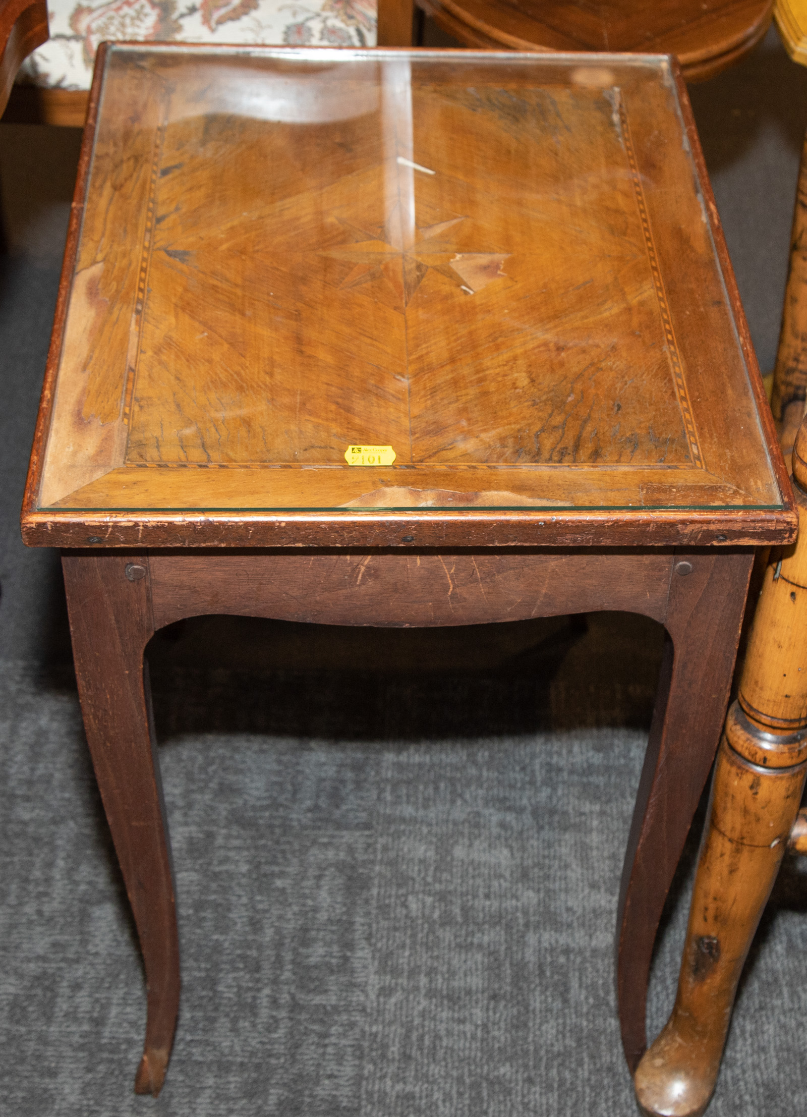 FRENCH PROVINCIAL MARQUETRY