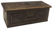 FRENCH PROVINCIAL OAK COFFER T