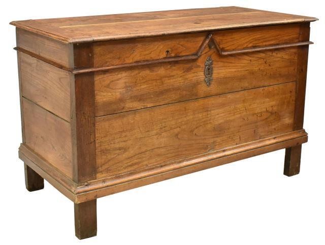 FRENCH PROVINCIAL OAK COFFER