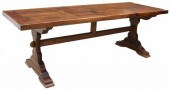 FRENCH PROVINCIAL OAK TRESTLE