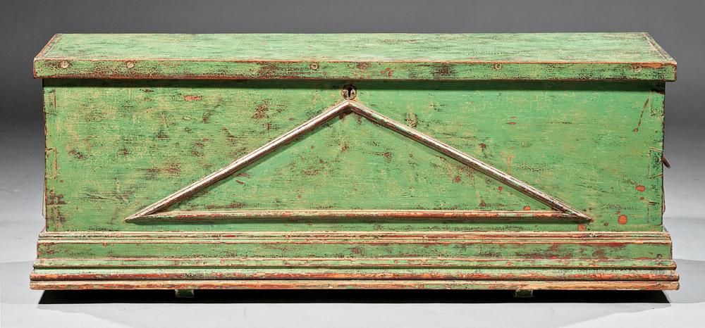 FRENCH PROVINCIAL PAINTED BLANKET