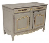 FRENCH PROVINCIAL PARCEL GILT