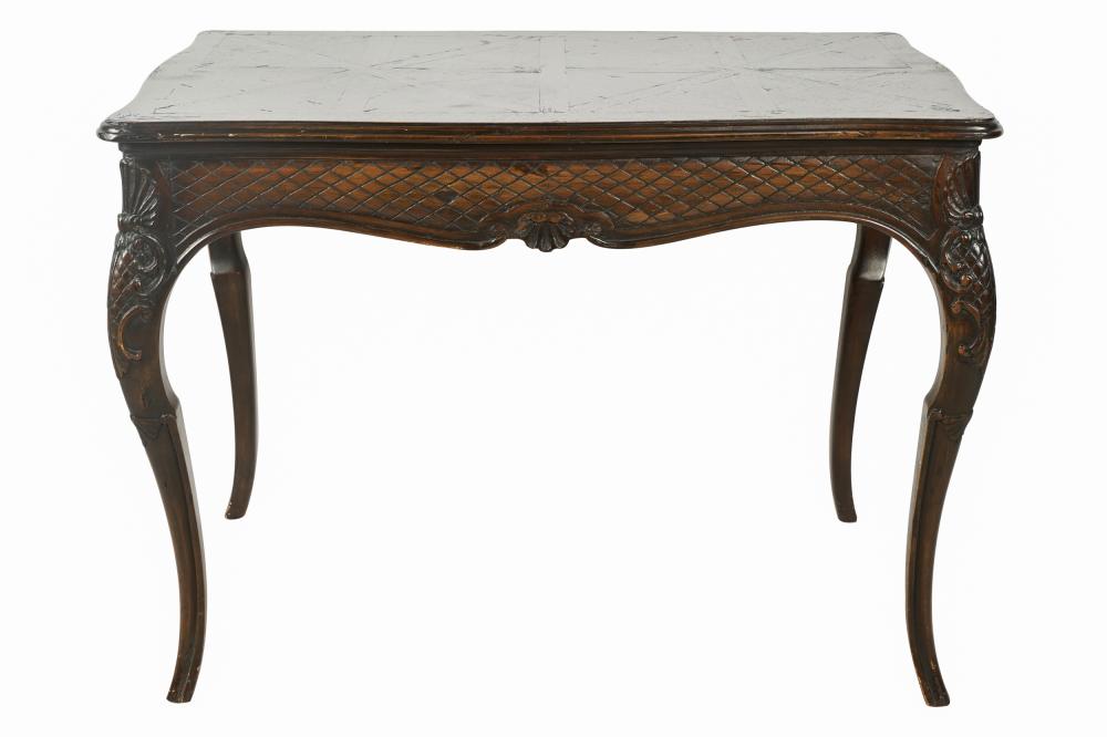 FRENCH PROVINCIAL PARQUETRY LAMP