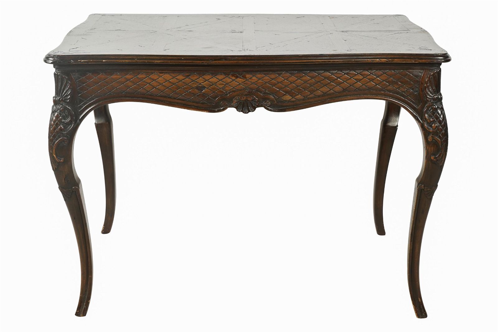 FRENCH PROVINCIAL PARQUETRY LAMP