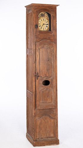 FRENCH PROVINCIAL STAINED WOOD TALL