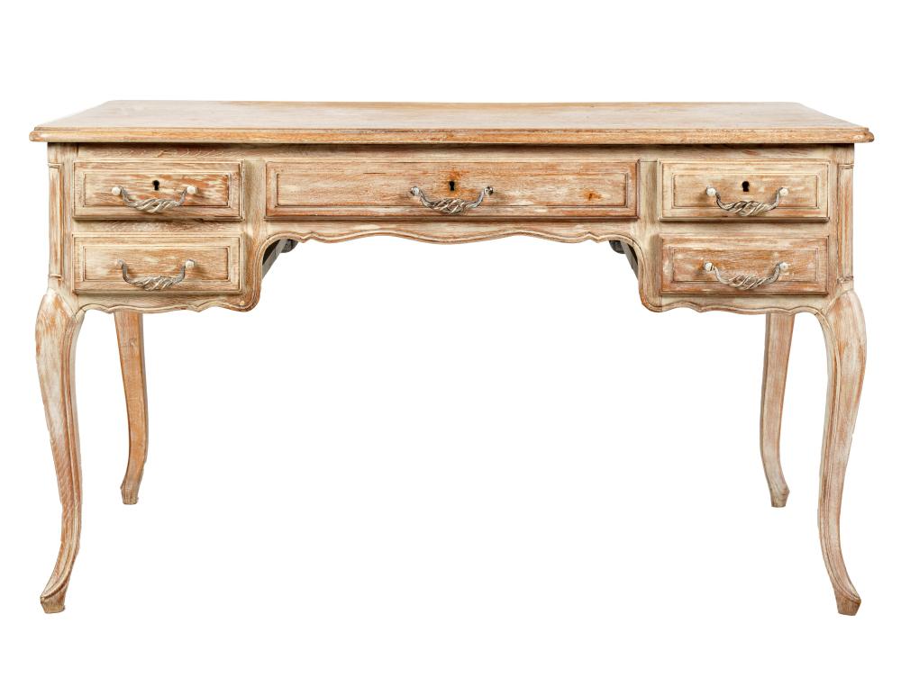 FRENCH PROVINCIAL-STYLE BLEACHED