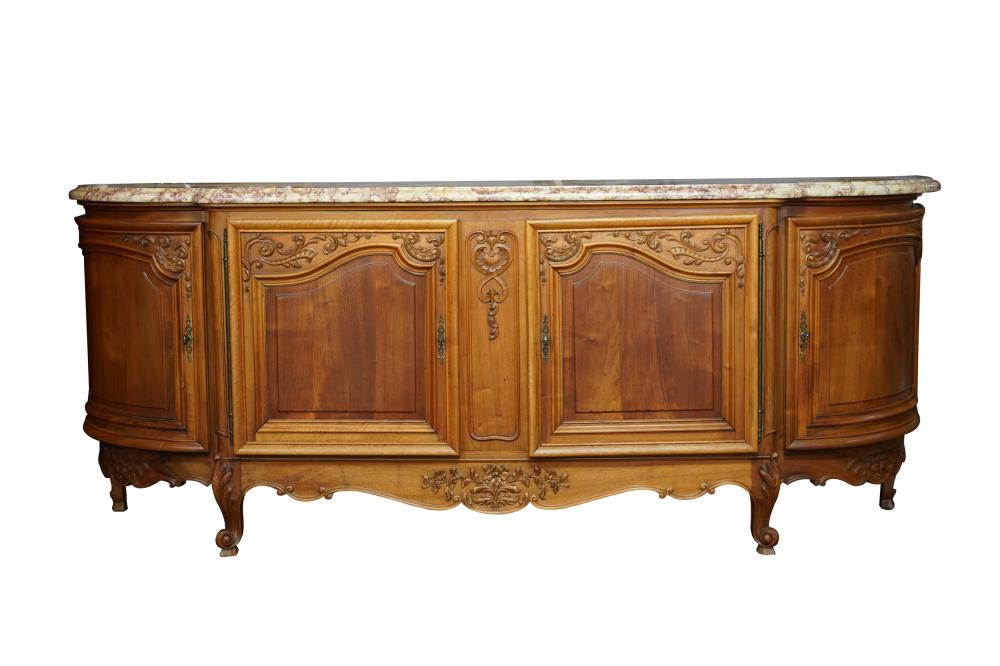 FRENCH PROVINCIAL-STYLE CARVED