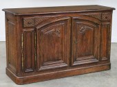 FRENCH PROVINCIAL STYLE OAK BU