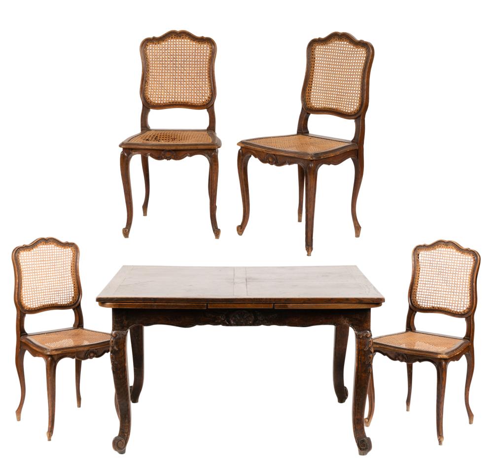 FRENCH PROVINCIAL-STYLE OAK