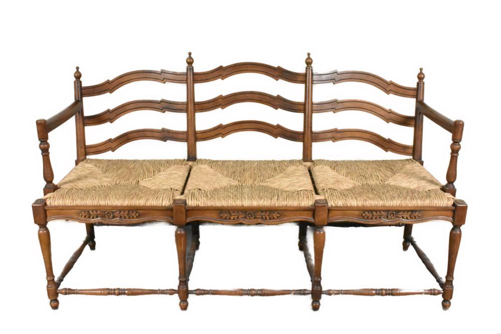 FRENCH PROVINCIAL STYLE TRIPLE BACK