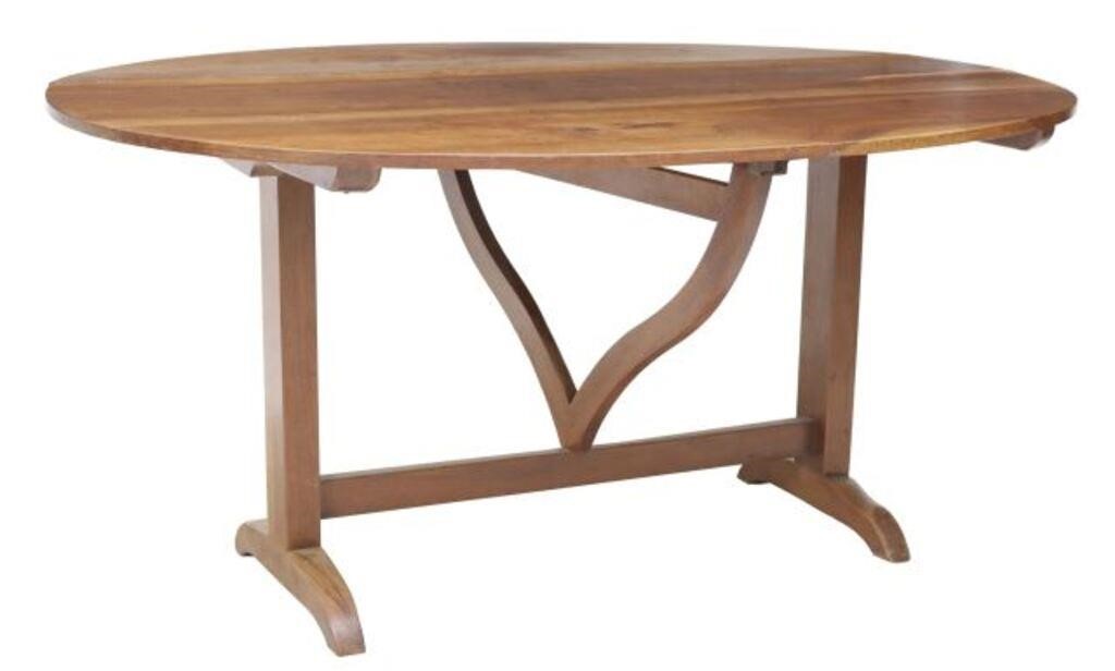 FRENCH PROVINCIAL TILT-TOP WINE