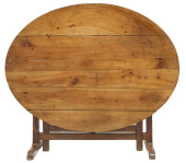 FRENCH PROVINCIAL TILT-TOP WIN