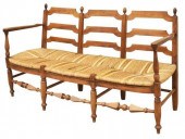 FRENCH PROVINCIAL TRIPLE CHAIR