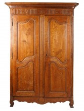 FRENCH PROVINCIAL WALNUT ARMOI