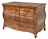 FRENCH PROVINCIAL WALNUT COMMO