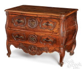 FRENCH PROVINCIAL WALNUT COMMO