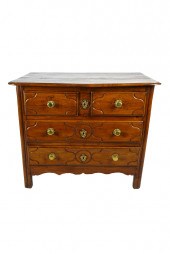 FRENCH PROVINCIAL WALNUT COMMO