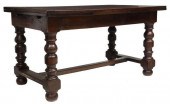 FRENCH PROVINCIAL WALNUT DRAW-