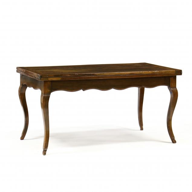 FRENCH PROVINCIAL WALNUT FLIP TOP