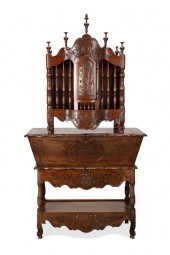 FRENCH PROVINCIAL WALNUT PANET