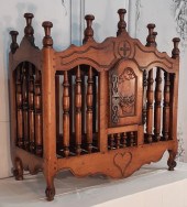FRENCH PROVINCIAL WALNUT PANET