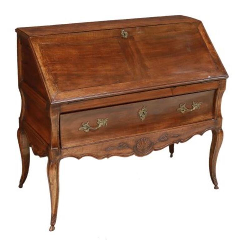 FRENCH PROVINCIAL WALNUT SLANT