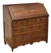 FRENCH PROVINCIAL WALNUT SLANT